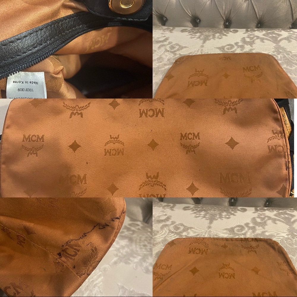 Authentic MCM Limited Edition Shopper with Studs (3-piece set) - Picture 16 of 17